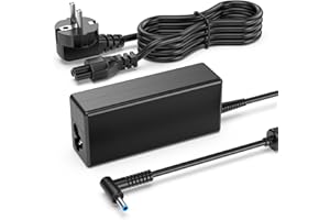 YKEJCLD HP Laptop Ladekabel 45W 19.5V 2.31A Netzteil Ladegerät für HP Probook 430 440 450 455 470 250 G3 G4 G5 G6 G7, Elitebook 820 840 850, Pavilion, Spectre, Envy, X360 11 13 15 – Stecker 4.5 x 3.0mm