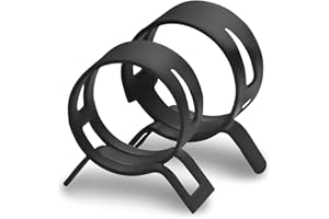 Ezitruz 50 Stück Schlauch Federklemme Kraftstoffleitung Schlauchschellen 10mm, Federbandschellen Benzinschlauch Schellen Schwarz, Schlauchklemme für Wasserleitungen, Luftschläuche, Silikonschläuche