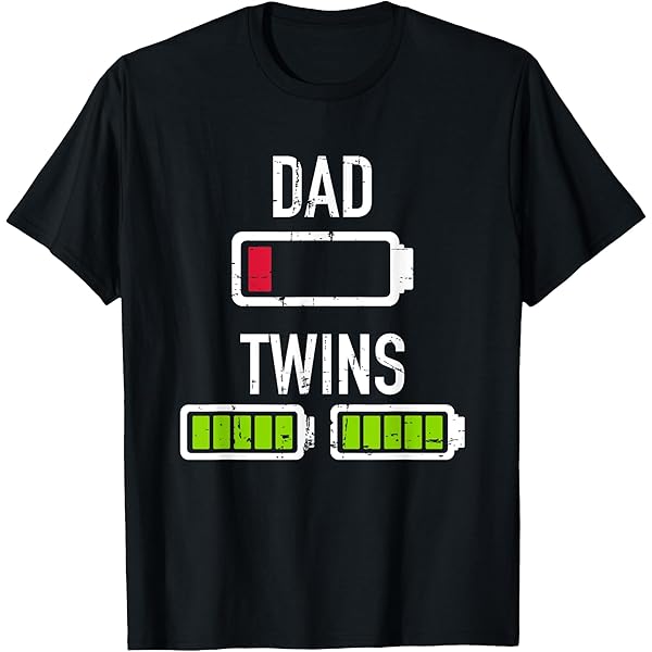 Maglietta Papà Orso Dei Gemelli | Design Retrò Vintage | Regalo Per Padri Con Figli Gemelli | Cotone Comfort - Foto 5