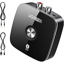UGREEN Récepteur Bluetooth 5.4 Voiture Adaptateur Jack 3.5mm Auxiliaire