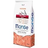 Monge Natural Superpremium Cane Mini Salmone Alimenti Cane Secco 7,5kg