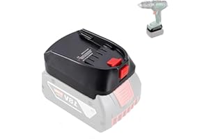 ANGELKISS Akkuadapter für Bosch Professional 18V 5,0Ah 2,5Ah Systemakku GBA 18V Umbau auf für Bosch Akkupack