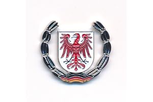 hegibaer Land Brandenburg Wappen Potsdam Cottbus Deutschland Badge Pin Brosche Anstecker 0928