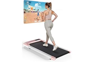 Copant Cinta de Correr, Cinta de Correr con LCD Scarn, 2.5 HP Caminador con App &Mando a Distancia，Carga MAX 159 kg, con cursos de formación y Carreras, 1-8km/h para el hogar o la Oficina