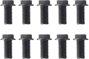 NBGRVB High Strength 10pcs Left Hand Thread Screws for Cutting Machines M6 M7 M8 Size (8mm)