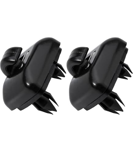 2 Clips Pare-soleil Pour Audi A1/A3/A4/A5/Q3/Q5/TT - Réf. 8E0 857 562 & 8U0 857 562A, Gris, Installation Sans Outil - 6