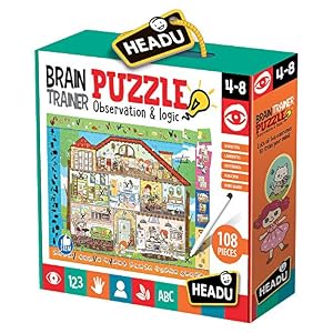 Headu- Brain-Trainer Puzzle, Juego Infant, Multicolor (IT21154) , color, modelo surtido