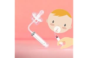 VL VILLORE dispensador de medicina, set de cuidado del cuerpo del bebé con chupete, dispensador de líquido para bebes y ancianos