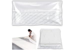 Jiavlyx Vakuumpåse, 100 cm x 220 cm madrass vakuumpåse, vakuumpåsar, täckpåsar, madrassfodral, damm- och fuktförvaring, för f