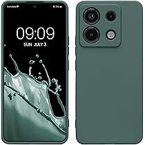 Kwmobile Case Compatible With Xiaomi Redmi Note 13 Pro 5G / Poco X6 5G Case - Protective Slim TPU Phone Cover - Soft Matte Finish - Pale Iris - View #3