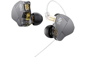 Yinyoo CCZ MC01 Soul In Ear Monitor IEM，Cuffie intrauricolari con driver dinamico da 10mm PET a doppio magnete, connettore jack 3.5mm, leggere e progettate per audiophile.
