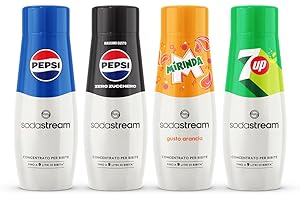Sodastream Mix Concentrati X Pepsi Regular Bundle, 1760 Millilitro