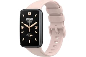 Bemodst Smartwatch kompatybilny z paskiem Xiaomi Mi Band 7 Pro, miękki, sportowy silikonowy pasek, opaska na nadgarstek, Xiaomi Mi Band 7 Pro Lychee, akcesoria do zegarka, bransoletka zastępcza, dla