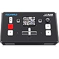 FEELWORLD L1 Plus Multi Camera Video Mixer Switcher with PTZ Controller Chroma Key 4 HDMI Inputs USB3.0 Output Format 2 inch Touch Screen Real Time Production Live Streaming
