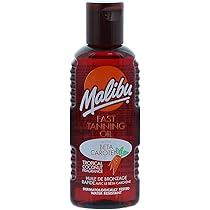 Malibu Huile Accélérateur De Bronzage Avec Carotène 200 Ml