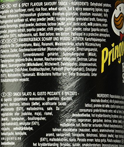 Pringles Hot and Spicy, 190 g