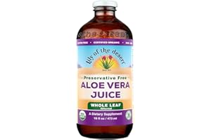 Lily of The Desert Aloe Vera Juice Whole Leaf, 16 Fluid Ounce
