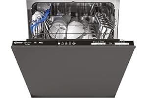 Candy Brava CDIN 1L380PB, Lavavajillas Integrable 60 CM, 13 Servicios, Digital, Wi-Fi, Alexa y Google Home, 5 Programas, Add Dish, Zoom 39', 53DB, Tope en Cesto Inferior, Inicio Diferido