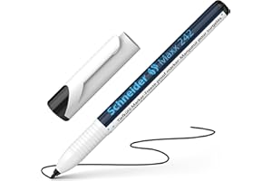 Schneider Maxx 242 Marqueur pour surgelés (Largeur de trait 1 mm, Résistant au gel jusqu'à -25 °C) Noir