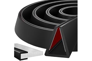 YHKJYH Guarnizione ad u Proteggi Portiera Auto Profilo Gomma 10 mm x 3 Metri profilo Gomma Protezione Bordi per Portiere, Finestrini, Pannelli Metallici e Pannelli in Vetro (3, 10mm)