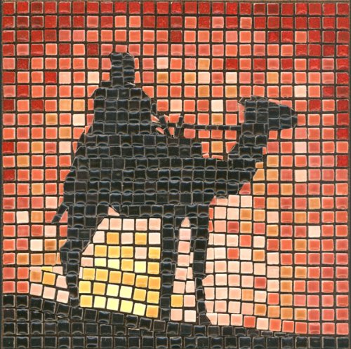 kit de mosaïque, 15x15cm, Touareg kit de mosaïque, 15x15cm, Touareg