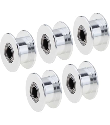 GT2 20T Dual Bearing Aluminum Idler Pulley - 5mm Bore - Maker Store PTY LTD - View #7