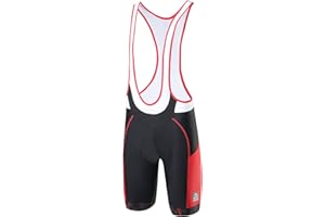 Santic Culotte Ciclismo Hombre Culote MTB Pantalones Cortos Acolchado