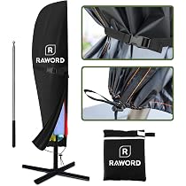 Copritavolo Impermeabile Patiojoy 72&Prime; Per Tavoli Ovale/Rettangolare &ndash; Protezione Arredo Da Giardino Esterno