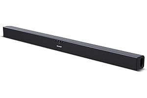Sharp Soundbar for TV HT-SB140MT 2.0 Slim Soundbar – Bluetooth, HDMI ARC/CEC, Optical, Aux – 150W Home Cinema TV Speaker System