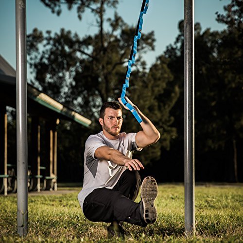 Premium Flexibilität Stretch-Out Strap – Fitnessband & Gymnastikband – Beste für Yoga, Dance & Workout – Resistance Widerstandsband & Expander mit Gratis Benutzerhandbuch - 5