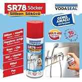 SR78 &Ccedil;ok Ama&ccedil;lı Silikon S&ouml;k&uuml;c&uuml; Yapışkan Boya S&ouml;k&uuml;c&uuml; 200 ml