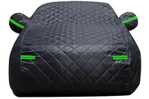 BAITUB Bâche Voiture Extérieur pour 𝗠𝗲𝗿𝗰𝗲𝗱𝗲𝘀-Benz GLA Housse Voiture Anti-grêle Imperméable Respirante Auto Protection Tous Temps Coton épais