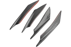 Artudatech Spoiler, spoiler anteriore universale per auto, in fibra di carbonio