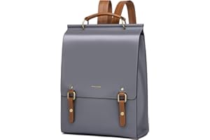 CNOLES Cnolés Rucksack Damen Leder Casual Daypack Wasserdicht Damen-Rucksackhandtaschen Rücksacken für Damen Leder Diebstahlsicherer Lederrucksack Damen Modern Cityrucksack Rucksacktasche für Frauen