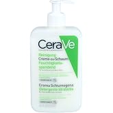 CeraVe Cream to foam facial cleansing makeup remover | For normal to dry skin. Cleanses and hydrates with ceramides and hyalu