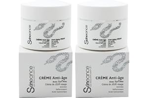 SKINEANCE – Numéro 1 en France en TV - Crème au peptide de venin de serpent lot de 2x 50ML- Formule unique- Actifs anti-âge avancés- Réduit les rides d'expression, gonflements, cernes