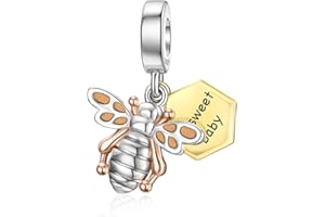 SEVENWELL Pszczoła Motyl Owad Charm Żółw Muszla Rozgwiazda Ocean Charm dla Pandora