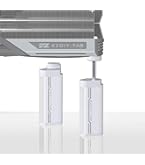 Supporto Scheda Video In Alluminio - Altezza Regolabile 74-120mm, Bianco - Foto 9