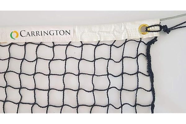 CARRINGTON® Filet de Tennis 3mm Tournoi - Resistant - traité Anti UV