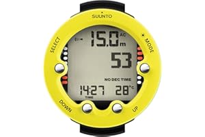 Suunto Dive Zoop Novo Digital Underwater Watch with Large Backlit Display, 80 M Waterproof, Underwater Computer with Alarm Functions, Weather Functions, 1.5 Years of Life in Scuba Mode
