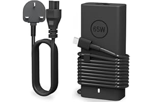 SCOVEE New Slim 65W USB C Charger, Dell Laptop Charger for Dell Latitude 5440 3540 7440 7430 7480 7490, Inspiron 14 16 7620 2in1 Chromebook 3100 XPS 13 LA65NM190 Type C Adapter Power Cord