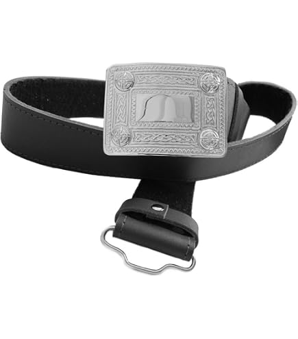 Boucle De Ceinture Médiévale Celtique - Argentée, Diamètre 6,5 Cm, étain, Neuf