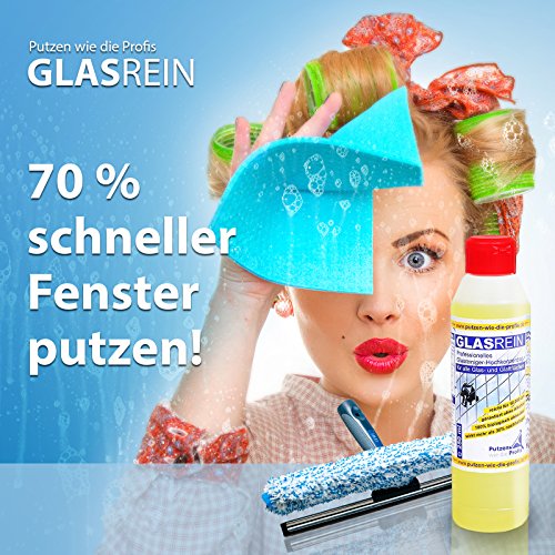 Profi-Glasreiniger Konzentrat, 250 ml | Fensterreiniger mit lotus-ähnlichem Effekt | für Glatt und Glasflächen | Tierversuchsfrei und umweltfreundlich - 5