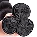 JiSheng 8A Silky Brazilian Body Wave Virgin Hair Weave 3 Bundles Human Hair Extensions Natural Color Remy Hair Weft Mixed Length 300g/lot (20" 22" 22")