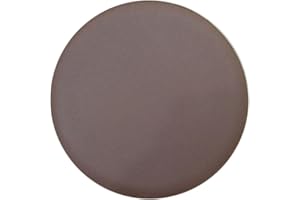 Levoberg Hocker Bezug Schutzbezug für Rundhocker aus Kunstleder rund Bar Bezug Sitz Kissen Kaffeebraun Durchmesser 33cm