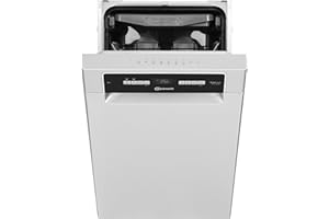 Bauknecht BSUO 3O23 PF X Undermount Dishwasher, 45 cm Width, PowerClean, Cutlery Drawer, Full Water Protection, Hygiene Programme, Sensor Program, Child Lock