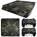 Produktbild Sony PS4 Playstation 4 Slim Skin Design Foils Aufkleber Schutzfolie Set - Camouflage 3 Motiv