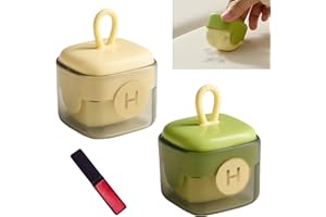 CARRENEU 2 Stück Wiederverwendbare Fusselrolle,Waschbarer Haarentferner,Tragbare Fusselrolle,Tierhaarentferner Kleidung,Lint Roller,mit Staubbürste Haarentfernungsgeräte,für zu Hause und auf Reisen