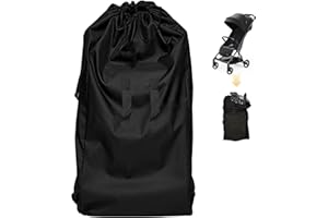 Kighdel Stroller Travel Bag for Airplane, 58 * 117 * 40cm Large TPortable Durable Pram Bag, Waterproof Fabric for Buggy Travel Storage