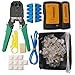 Produktbild Netzwerk-Kabel Repair Tool Kit, jemache Professionelle Crimpzange 8P 4P 6P Crystal Head RJ45 RJ11 Cat5 Cat6 LAN Draht Tester Wartung Instrument
